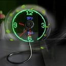 Ventilador de Relógio Led USB. - Realeza Prime