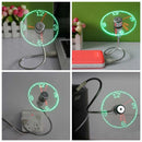 Ventilador de Relógio Led USB. - Realeza Prime