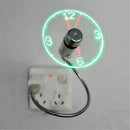 Ventilador de Relógio Led USB. - Realeza Prime