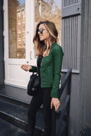 Jaqueta de Couro Feminina Zara - Moda Inverno - Realeza Prime