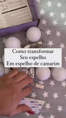 Luz De Espelho 10 Lâmpadas Maquiagem Camarim Led