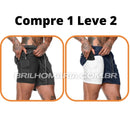 Short Profit® dupla camada COMPRE 1 LEVE 2 - Realeza Prime