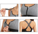 Top Fitness de Treino FitBra® Ajustável - Máxima Sustentação - Realeza Prime