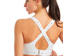 Top Fitness de Treino FitBra® Ajustável - Máxima Sustentação - Realeza Prime