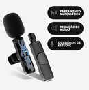 SonusPro - Microfone de lapela sem fio | LEVE 2 PAGUE 1 - Realeza Prime