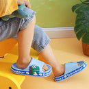Chinelo Infantil Anti-Derrapante Dino Crocks - Realeza Prime
