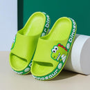 Chinelo Infantil Anti-Derrapante Dino Crocks - Realeza Prime