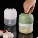 Mini Processador Triturador Sem Fio Elétrico 250ML De Alimentos Para Legumes Alho Gengibre - Realeza Prime